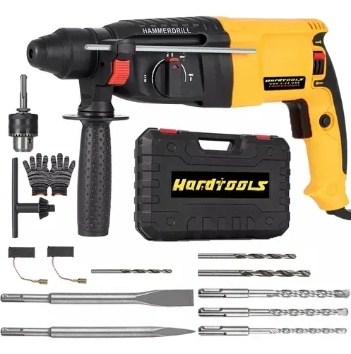 Martelo Rompedor Elétrico 1300W Hardtools - Perfuração/ Demolição Industrial