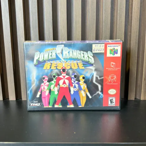 Power Rangers Rescue N64 (original)