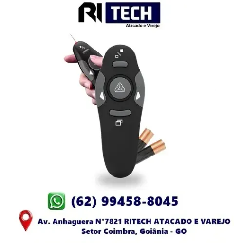 Caneta Laser Power Point Controle Sem Fio Apresentador Slide