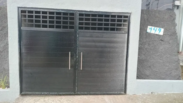 Fabricação de portão em alumínio 