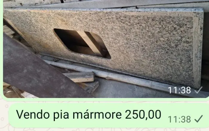 Pia mármore