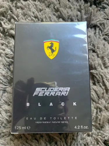 Perfume Ferrari Black 125ml - Original e lacrado