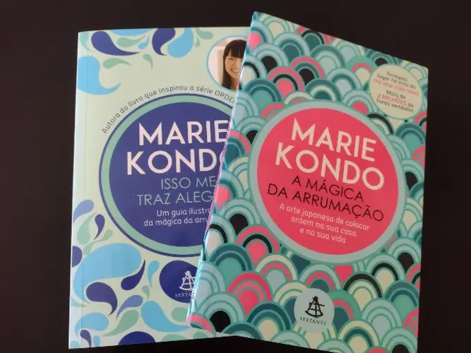 Coleção Marie Kondo 2 Livros A Mágica da Arrumação e Isso me Traz Alegria