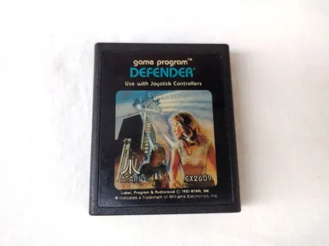 Defender - Cartucho Original Game Program Para Atari 2600