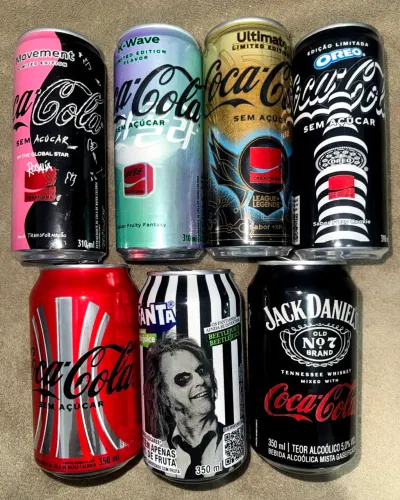 Latinhas Coca Cola Edição Limitada 