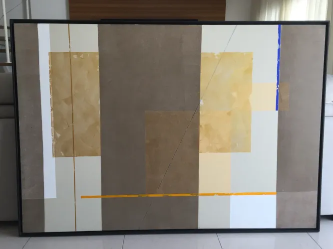 Tela Abstrato Artista Kakat