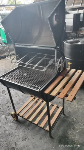 Churrasqueira de tambor para costela: o presente perfeito para o Dia dos Pais!
