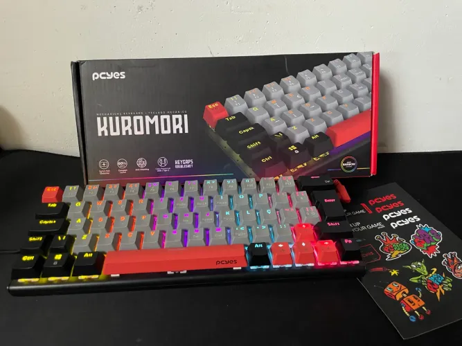 Teclado mecânico kuromori