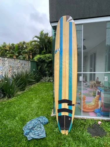 PRANCHA LONGBOARD 9?0 - MONOQUILHA + ACESSÓRIOS