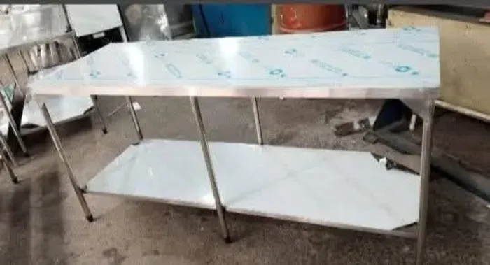Bancada industrial em aço inox 