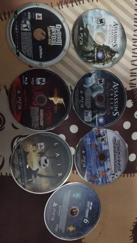 LOTE DE JOGOS PS3 * NO ESTADO