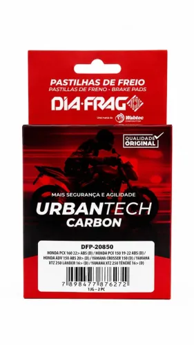 PASTILHAS DE FREIO DIANTEIRO DA CROSSER NOVO (DIAFRAG)