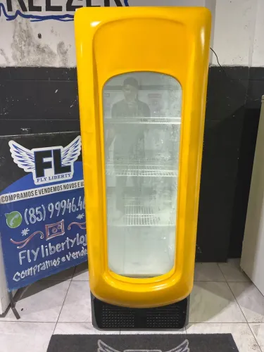 FREZER CERVEJEIRA EXPOSITOR FROST FREE 500 LITROS