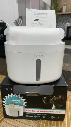 Bebedouro automático cão e gato 