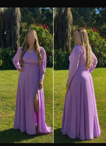 Vestido de Festa lilás/lavanda 300,00