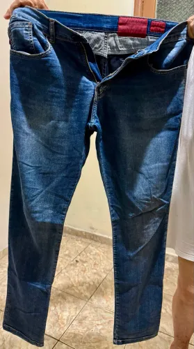 CALÇA JEANS ELLUS, ORIGINAL, TAMANHO 42, COM ELASTANO