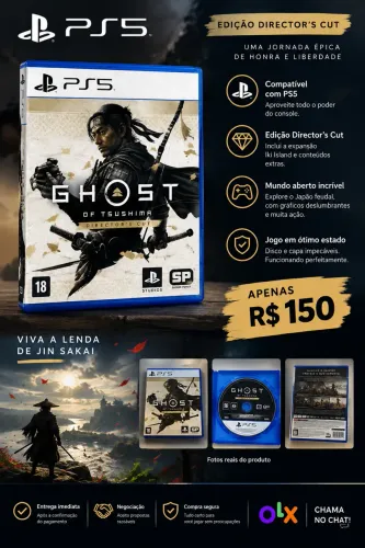 Ghost of Tsushima PS5 Director Cut Edition