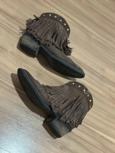 Bota Cano Curto Spatifillus Couro Nobuck (36/37)