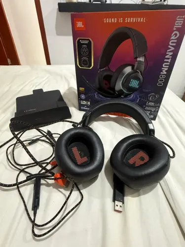 JBL quantum 800 headset/ fone 