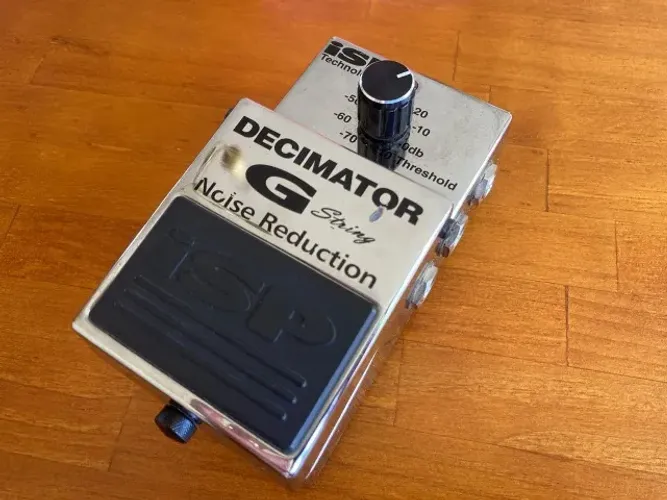 Pedal para guitarra ISP Decimator G String - noise gate