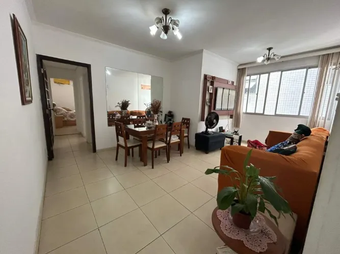 Apartamento 125m² duas suites de frente no Embaré