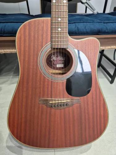 Violão Hofma Hmf-250s Tnt Eletroacústico + Bag (Seminovo)