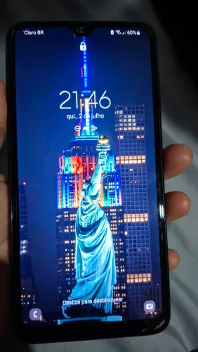 Samsung Galaxy A10s 32gb Azul Com Carregador E Capa