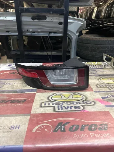 Lanterna Traseira Esquerda Led Land Rover Evoque 2016/2018 Esquerdo Vermelho