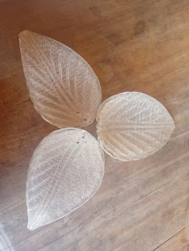 Folhas ou pétalas para lustre, peças de reposição