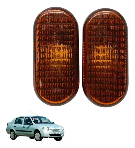 Par Luz Pisca Do Paralama Clio 2001 2002 2003 2004 (usado)