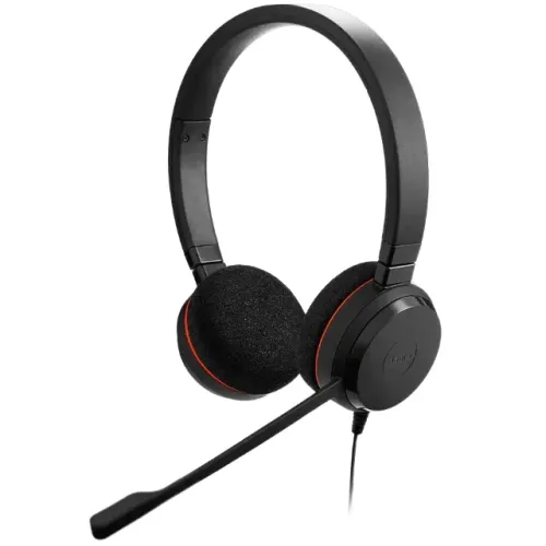Headset Profissional Jabra Evolve 20(novo) Com controle de chamadas