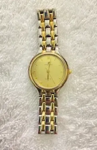 Relógio de pulso feminino Waterproof da década de 1990