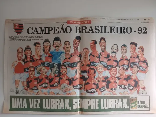 Pôsteres do Flamengo - Raridade Anos 90