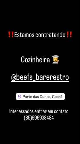 Estamos contratando cozinheira