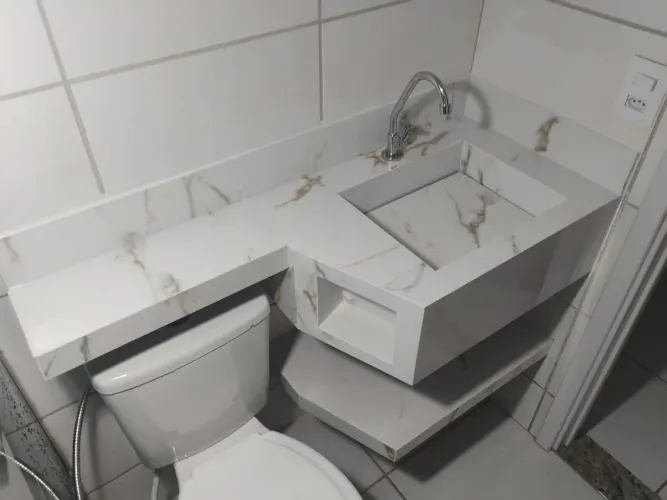 Nicho em porcelanato 