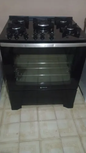 Vendo um fogão de mesa de vidro de 5 bocas da marca atlas