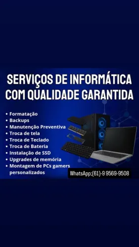 MANUTENÇÃO DE COMPUTADORES E NOTEBOOKS