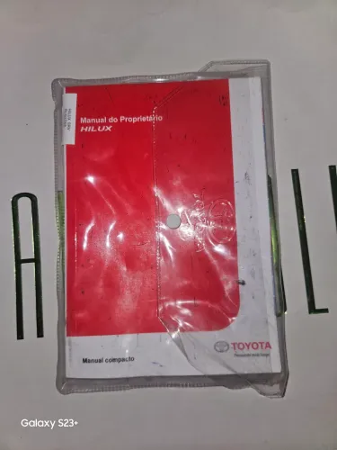 Manual do Proprietário Original da Toyota Hilux 2020 2021 2022 2023 2024 2025 Barato