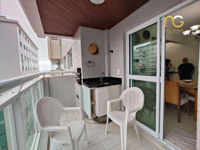 Apartamento com 2 dormitórios à venda, 102 m² por R$ 675.000,00 - Tupi - Praia Grande/SP