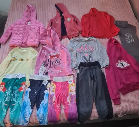 Lotinho 12 Peças Frio Menina 1 a 2 anos 