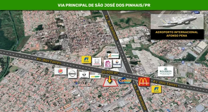 Lote/Terreno para venda com 20000 metros quadrados em São Cristóvão - São José dos Pinhais