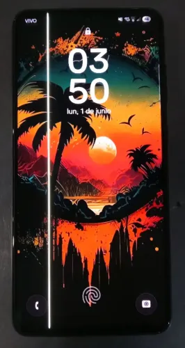 Samsung S21 FE 5G apenas um detalhe na tela 