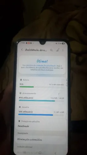 A15 4g com caixa trinco apenas na película nunca aberto tela original Negocioamos