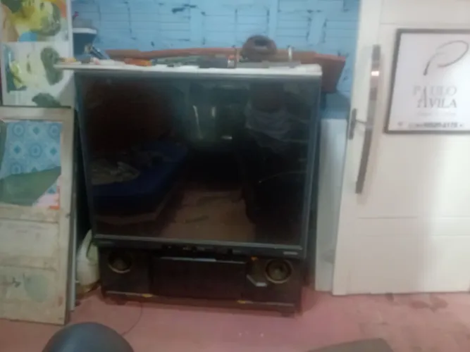 Telão antigo Toshiba para conserto r$ 250