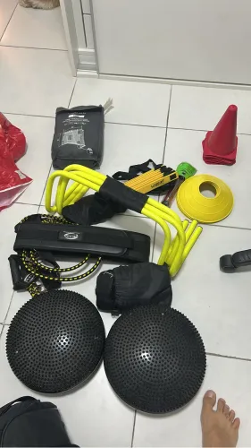 Kit para treinos de funcional e futsal infantil