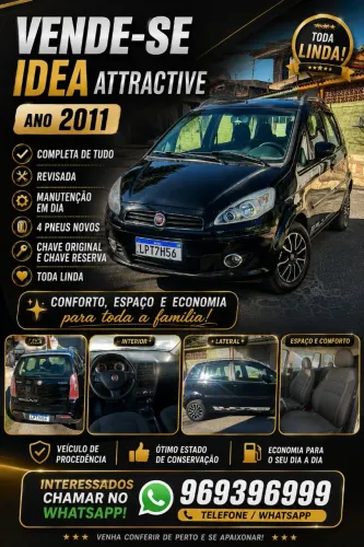 Fiat Idea Attractive 1.4 Fire Flex 8V 5P 2011