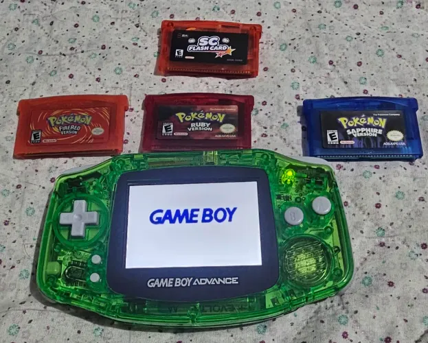 Game boy Advance tela IPS 4 jogos brinde