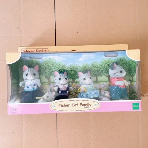 Sylvanian Families - Família De Gatos Fisher