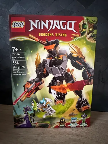 Lego Ninjago 71854 Meca de Missão do Cole e Zane Dragão