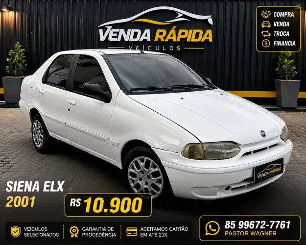 Fiat Siena 1.0 Mpi/ 500 1.0 MPI 2000